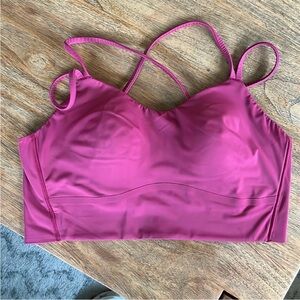 lululemon athletica Berry Strappy Sports Bra